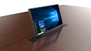 [WR-24GT Touch (Black)] Моторизированный выдвижной монитор Genius Tilt Wize Pro 23.8", угол наклона 0-20°, центральное управление, FHD, сенсорный экра