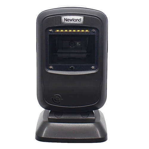 Newland FR4080 Koi II Сканер штрих-кодов {2D Mega Pixel CMOS Omnidirectional presentation desktop scanner (black surface)with 2 mtr. USB cable (Koi II