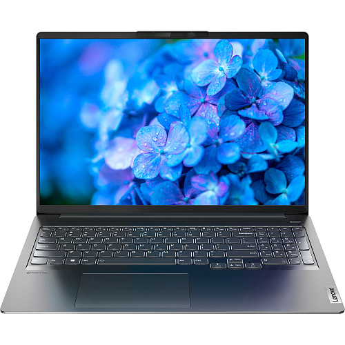 ноутбук/ lenovo ideapad 5 pro 16ihu6 16"(2560x1600)/intel core i7 11370h(3.3ghz)/16384mb/1024ssdgb/nodvd/ext:nvidia geforce mx450(2048mb)/cam/bt/wifi