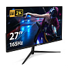Монитор игровой 165 Гц 27" ExeGate Combat EG2700A (IPS LED Grade A+, 2K, 2560x1440@165Гц (WQHD), 16:9, 300cd/m2, 1000:1, 178°/178°, 1ms, HDMI, Display