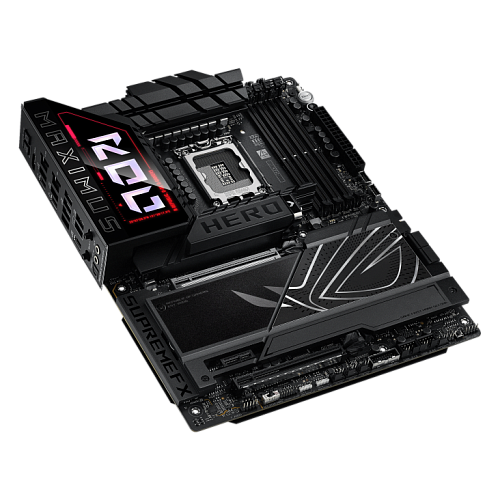 Материнская плата Asus ROG MAXIMUS Z890 HERO Soc-1851 Intel Z890 4xDDR5 ATX AC`97 8ch(7.1) 5Gigabit + 2.5Gigabit Ethernet RAID+HDMI
