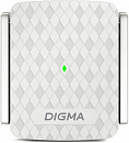 Повторитель беспроводного сигнала Digma D-WR310 (D-WR310V2) N300 Wi-Fi белый