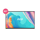 Hiper Touch EDU Интерактивная панель 65" {LED 4К 60Hz 400cd 1200:1 178/178 2x15W} [IFP6501-HE]