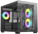 Корпус Ocypus Gamma C54 BK ARGB, MATX, USB3.0*1+USB2.0*2, SIDE 2x120mm ARGB, REAR 1x120mm ARGB