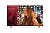 LG 65'' UHD, 400nit, RS-232, IP-RF, WebOS 6.0, Group Manager, YouTube&Browser, 16/7, Landscape only