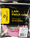 Патч-корд Premier PP12-5M/RO 1000Гбит/с UTP 4 пары cat.5E CCA molded 5м розовый RJ-45 (m)-RJ-45 (m)