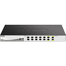 Коммутатор D-LINK Коммутатор/ DXS-1210-12SC Smart L2+ Switch 10x10GBase-X SFP+, 2xCombo 10GBase-T/SFP+, CLI, RJ45 Console