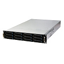 Корпус AIC RSC-2ET_XE1-2ET00-19 Bad Pack 2U 12xSATA/SAS HS 3,5/2,5" universal bay + 2x2,5" 7mm rear HS bay, up to 12(W) x 13(D) E-ATX, modified 1x12G