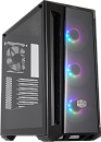 Корпус без БП/ Cooler Master MasterBox MB520, 2xUSB3.0, 1x120 Fan, 3x120 ARGB Fan, RGB controller + 1 to 3 RGB splitter, w/o PSU, Black, Red Trim,