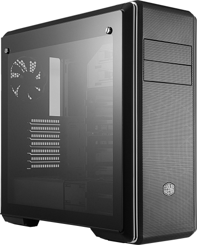 Корпус без БП/ Cooler Master MasterBox CM694, 2xUSB3.0, 1xUSB3.1 Type-C, 3x120 Fan, w/o PSU, TG, Black, Full ATX