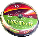 Диски VS DVD+R 4.7Gb, 16x, Cake Box 10шт.(620533)