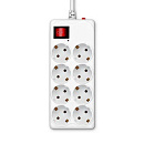 Фильтр сетевой Buro 800SH-3-W 3м, 8 розеток, белый, коробка (800SH-3-W)