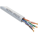 Кабель NEOMAX [NM11011] U/UTP cat.5e 4 пары (305 м) 0.48 мм (24 AWG) Медь LSZH, серый; Fluke Tested