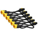 APC AP8716S Кабель электрический Power Cord Kit (6 pack), Locking, IEC 320 C19 to IEC 320 C20, 16A, 208/230V, 1,8m