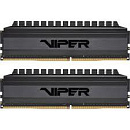 Память DDR4 2x16Gb 3200MHz Patriot PVB432G320C6K Viper 4 Blackout RTL Gaming PC4-25600 CL16 DIMM 288-pin 1.35В dual rank с радиатором Ret