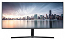 Монитор Samsung 34" LC34H890WGIXCI черный VA LED 21:9 HDMI матовая HAS Pivot 2400:1 300cd 178гр/178гр 3440x1440 DisplayPort UWQHD USB 7.9кг