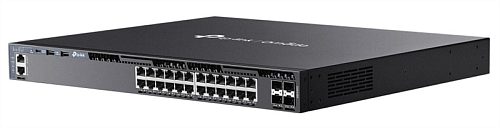 коммутатор TP-Link SG6428X, Omada 24-PortGigabit Stackable L3 Managed Switch with 4 10GE SFP+ Slots