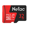 Netac P500 Extreme PRO 32GB MicroSDHC V10/A1/C10 up to 100MB/s, retail pack card only
