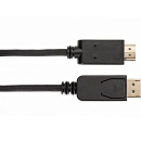 AOpen ACG609-1.8M Кабель-переходник DisplayPort M-> HDMI M 4K@60Hz 1.8m iOpen (Aopen/Qust) <ACG609-1.8M>