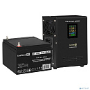 Exegate EX296516RUS Комплект ИБП EX295996RUS + батарея 26Ач EX282970RUS 1шт (инвертор, синус, для котла, настенный) ExeGate FineSine SX-800.LCD.AVR.2S