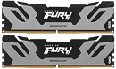 Memory Module KINGSTON Fury Gaming DDR5 Общий объём памяти 32Гб Module capacity 16Гб Количество 2 6400 МГц Радиатор Множитель частоты шины 32 1.4 В се