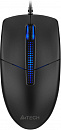 Мышь A4Tech N-530S черный оптическая (1200dpi) silent USB (3but)
