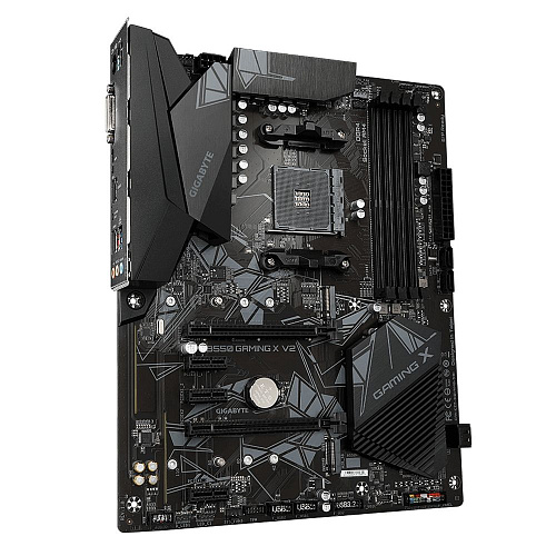Материнская плата Gigabyte B550 GAMING X V2, Socket AM4, AMD B550, 4xDDR4-3200, DVI-D+HDMI, 2xPCI-Ex16, 3xPCI-Ex1, 4xSATA3(RAID 0/1/10), 2xM.2, 8 Ch A