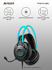 Наушники с микрофоном A4Tech Fstyler FH200i серый/синий 1.8м накладные оголовье (FH200I BLUE)
