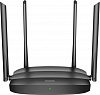 Роутер беспроводной Digma DWR-AC1201 AC1200 10/100BASE-TX черный