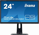 Монитор Iiyama 24" ProLite XB2483HSU-B3 черный VA LED 4ms 16:9 HDMI M/M матовая HAS Pivot 3000:1 250cd 178гр/178гр 1920x1080 D-Sub DisplayPort FHD USB