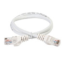 ITK PC08-C5EU-1M Коммутационный шнур (патч-корд), кат.5Е UTP, 1м, белый