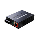 FTP-802S15 медиа конвертер/ IEEE802.3af PoE 10/100TX - 100Base-FX (SC) Single Mode Fiber Converter - 15KM
