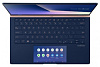 Ультрабук Asus Zenbook UX434FL-A6024T Core i5 8265U/8Gb/SSD256Gb/nVidia GeForce MX250 2Gb/14"/IPS/FHD (1920x1080)/Windows 10/blue/WiFi/BT/Cam/Bag