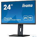 LCD IIYAMA 23.8" XUB2492HSN-B5 {IPS 1920x1080 75Hz 4ms 75Hz 8bit 250cd HDMI2.0 DisplayPort(in/out) 2xUSB3.2 USB-C(65W) 2x2W RJ45 USB HAS Pivot VESA}