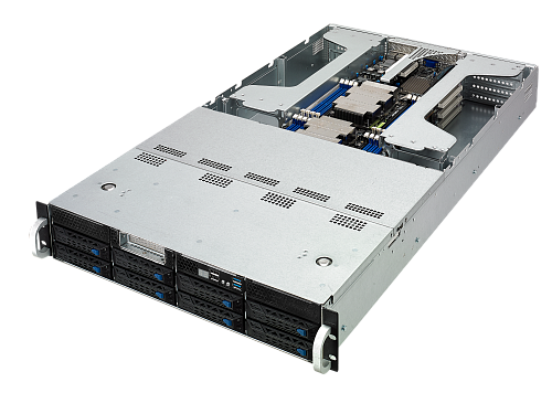 Серверная платформа ASUS Серверная платформа/ ESC4000 G4 GPU Server System, 2U, 8*3.5" HS HDD; 2*Socket P (LGA 3647)up to 150W; Intel® C621 PCH, 16*DDR4 LR/RDIMM,