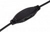 Наушники с микрофоном Оклик HS-M400 черный 1.8м накладные оголовье (1532019)