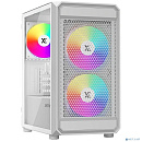 XASTRA Корпус A303M 3ARGB White mATX/Mesh/ tempered glass / 2x140mm + 1x120mm ARGB PWM fans/ Door/ A303M-2FC14A-1FC12A-D-WH