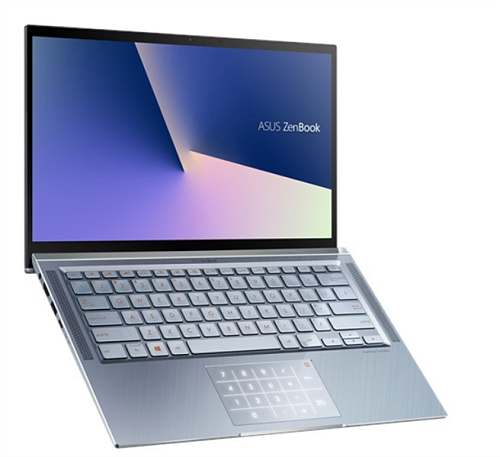 Ноутбук ASUS Zenbook 14 UX431FA-AM018 Core i5 8265U/8Gb/256GB SSD M2 Nvme/Intel UHD 620/14"FHD IPS AG(1920x1080)/WiFi/BT/Cam/4 way speakers/DOS/Illum KB/1,49k