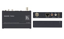 Передатчик Kramer Electronics 711N Передатчик Kramer композитного видеосигнала и стереофонического аудио по витой паре (UTP), длина линии передачи до