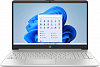 ноутбук hp 15s-eq2123ur ryzen 5 5500u 16gb ssd512gb amd radeon 15.6" ips fhd (1920x1080) windows 11 home silver wifi bt cam