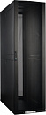Шкаф коммутационный Lanmaster LAN-DC-CBP-xxU-8xy (LAN-DC-CBP-42UX6X12) напольный 42U 600x1200мм пер.дв.перфор. задн.дв.перфор. 4 бок.пан. 1500кг черны