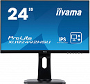 Монитор Iiyama 23.8" ProLite XUB2492HSU-B1 черный IPS LED 16:9 HDMI M/M матовая HAS Piv 1000:1 250cd 178гр/178гр 1920x1080 60Hz VGA DP FHD USB 5.4кг