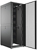 шкаф серверный c3 solutions (c3.rf4202) напольный 42u 600x1200мм пер.дв.перфор. 2 бок.пан. задн.дв.перфор.2-хст. 1500кг черный 1200мм 150кг 1982мм ста