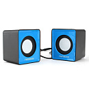 Гарнизон GSP-100, синий/черный, 2 Вт, материал- пластик, USB - питание