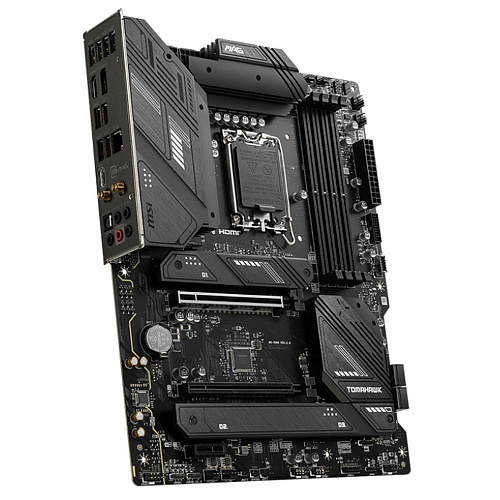 Материнская плата MSI MAG B760 TOMAHAWK WIFI B760, LGA1700, 4*DDR5, 2*PCIEx16, 1*PCIEx1, 3*M.2, 2*TypeC, 4*USB3.2Gen2, 2*USB3.2Gen1, 8*USB2.0, 4*SATA3