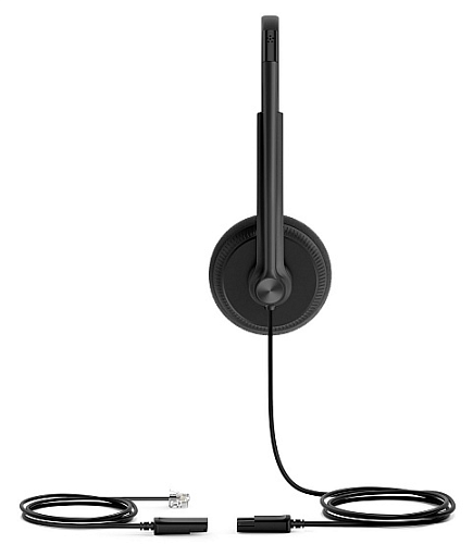 Гарнитура YEALINK YHS34 Lite Dual Дуо, Проводная, HD звук, QD, RJ9, шт