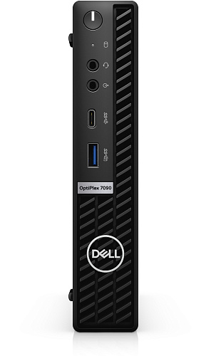 Персональный компьютер Dell OptiPlex 7090 Dell Optiplex 7090 MFF/Core i7-10700T/16GB/SSD 512GB/WiFi/BT/AMD RX 640 (4GB)/keyb+mice/Win10 Pro/3Y PS NBD