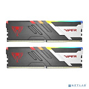 Viper VENOM RGB 32GB Kit 2x16Gb 6400MHz CL32 UDIMM PVVR532G640C32K