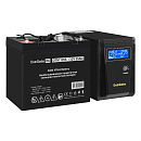 Комплект ИБП EX295986RUS + батарея 55Aч EX285667RUS 1шт (инвертор, синус, для котла) ExeGate SineTower SZ-600.LCD.AVR.1SH <600VA/360W, чистый синусоид