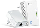 Сетевой адаптер/ 300Mbps Wireless AV600 Powerline Extender, 600Mbps Powerline Datarate, 2 10/100Mbps ports, Single Pack